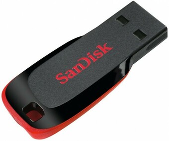 Officeworks SanDisk 16GB Cruzer Blade USB Flash Drive offer