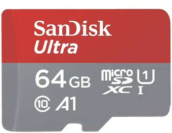 Officeworks SanDisk 64GB Ultra MicroSDXC Memory Card offer