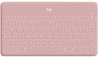 Officeworks Logitech Keys-to-Go Keyboard - Pink offer