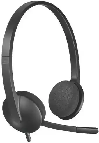 Officeworks Logitech H340 USB Computer Headset offer