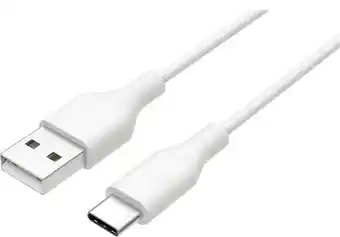 Officeworks Keji USB-A to USB-C Cable 1m - White offer