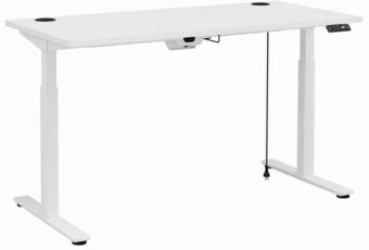 Officeworks J.Burrows Matrix Executive Sit Stand Electric Desk 1500mm offer