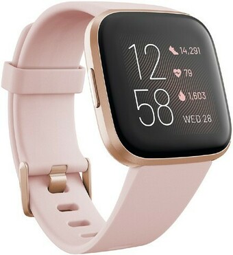 Officeworks Fitbit Versa 2 Smart Watch - Petal Copper Rose offer