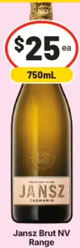 IGA Jansz brut nv range offer