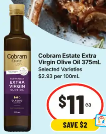 IGA Cobram Estate Extra Virgin Olive Oil offer