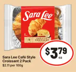 IGA Sara Lee Café Style Croissant offer