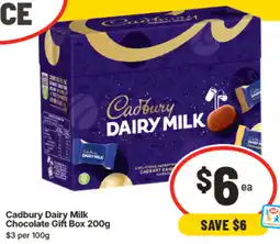 IGA Cadbury Dairy Milk Chocolate Gift Box offer