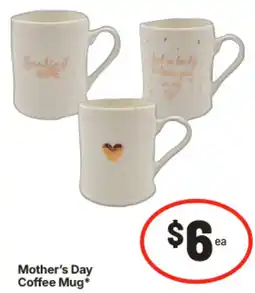 IGA Mothers Day Coffee Mug offer