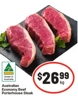 IGA Australian Economy Beef Porterhouse Steak offer