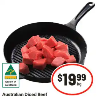 IGA Australian Diced Beef offer