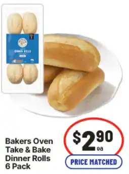 IGA Bakers Oven Take & Bake Dinner Rolls offer