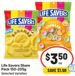 IGA Life Savers Share Pack offer