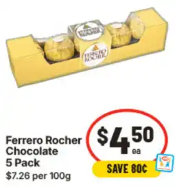 IGA Ferrero Rocher Chocolate offer