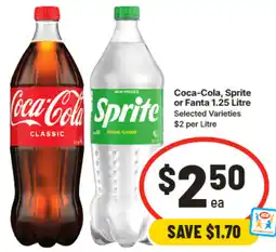 IGA Coca Cola Sprite or Fanta offer
