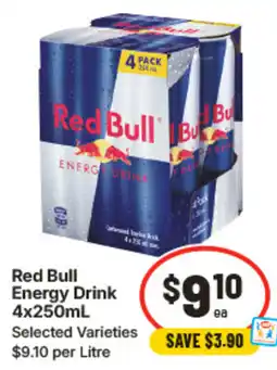 IGA Red bull energy drink offer