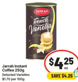 IGA Jarrah Instant Coffee offer