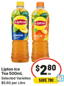 IGA Lipton ice tea offer