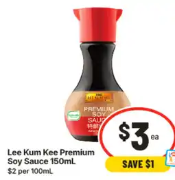 IGA Lee kum kee premium soy sauce offer