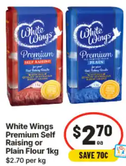 IGA White Wings Premium Self Raising or Plain Flour offer