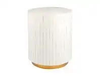 LivingStyles Makayla Bone Inlay Side Table offer