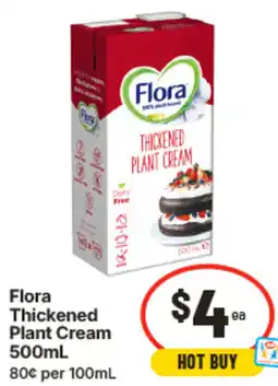 IGA Flora Thickened Plant Cream offer