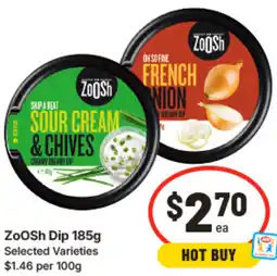 IGA ZooSh Dip offer