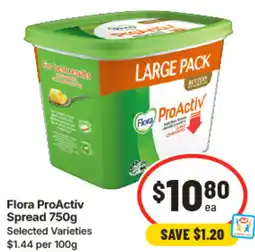 IGA Flora ProActiv Spread offer