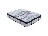 LivingStyles Luxury Latex Pocket Spring Plush Mattress with Pillow Top, Double offer