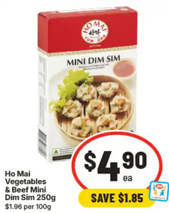 IGA Ho Mai Vegetables & Beef Mini Dim Sim offer