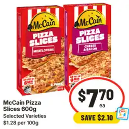 IGA McCain Pizza Slices offer