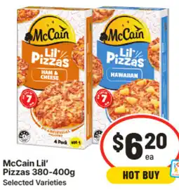 IGA McCain Lil Pizzas offer