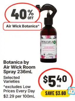 IGA Botanica by Air Wick Room Spray offer