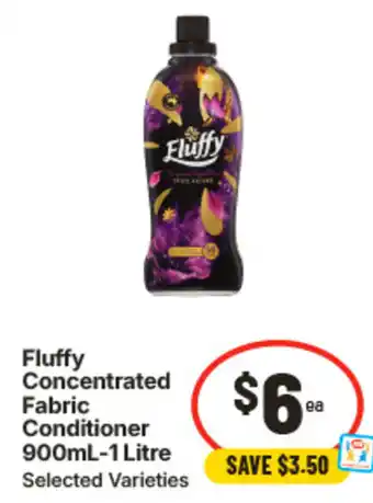 IGA Fluffy Concentrated Fabric Conditioner offer