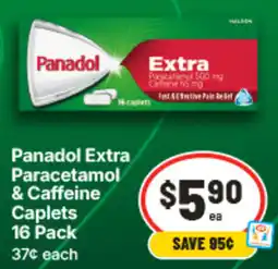 IGA Panadol Extra Paracetamol & Caffeine Caplets offer