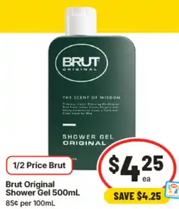 IGA Brut Original Shower Gel offer