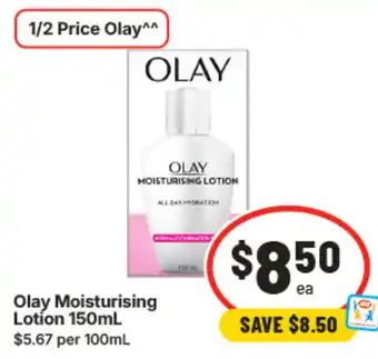 IGA Olay Moisturising Lotion offer