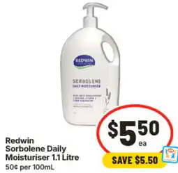 IGA Redwin Sorbolene Daily Moisturiser offer