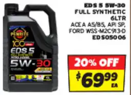 Autobarn Eds 5 5w-30 full synthetic offer