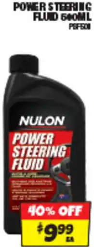 Autobarn Power steering fluid offer