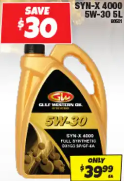 Autobarn SYN-X 4000 5w-30 offer