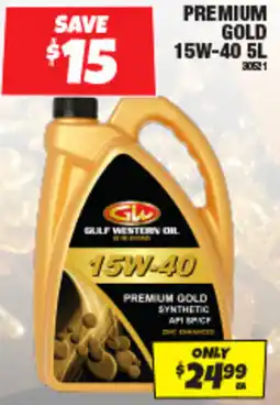 Autobarn Premium gold 15w-40 offer