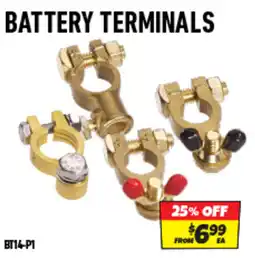 Autobarn Battery terminals offer