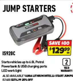 Autobarn Jump starters offer