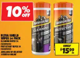 Autobarn Ultra shield wipes offer