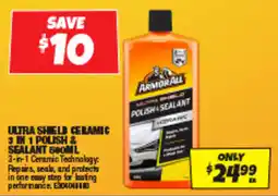 Autobarn Ultra shield ceramic 3 in 1 polish & sealant offer