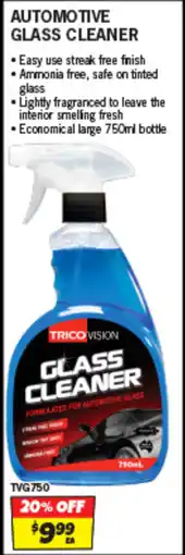 Autobarn Automotive glass cleaner offer