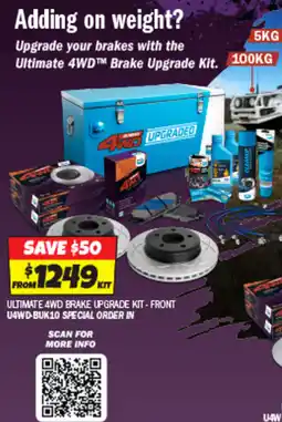 Autobarn Ultimate 4wd brake upgrade kit offer