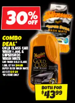 Autobarn Gold class car wash 1.89l& supersuds wash mate offer