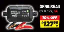 Autobarn Smart Battery Chargers and Maintainers GENIUS5AU 6V & 12V, 5V offer