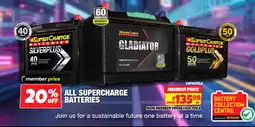 Autobarn All supercharge batteries offer
